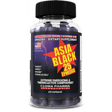 Cloma Asia Black 100 caps