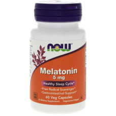NOW Melatonin 5 mg 60 vcaps