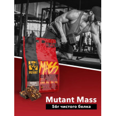 Mutant Mass 15 lb CHOCOLATE FUDGE BROWNIE