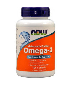 NOW Omega 3 1000mg 200 softgels