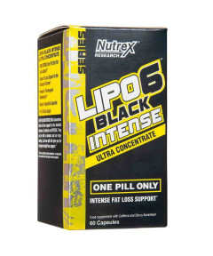 Nutrex Lipo-6 Black Ultra Concentrate Intense 60 caps