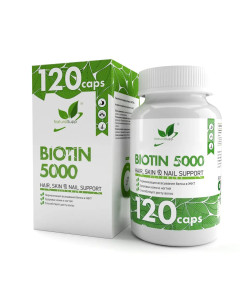 Natural Supp Biotin 5000mcg 60 caps