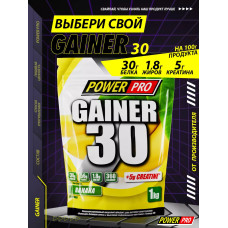 Power Pro Gainer 30 1000g Банан