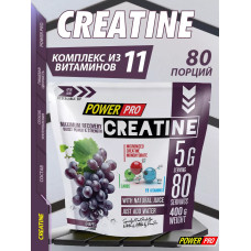 Power Pro Creatine Maximum Recovery 400g виноград