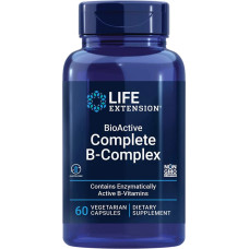 LIFE Extension BioActive Complete B-Complex 60 Vcaps