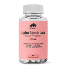 Alpha Lipoic Acid VEG CAPS, банка 60 капс