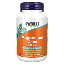 NOW MAGNESIUM 400mg 180 VCAPS