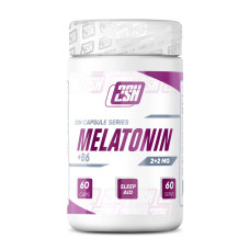 2SN Melatonin 2 mg + 2 mg Vitamin B6 60 caps
